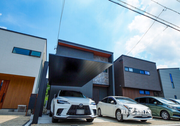 名古屋市のカーポートSCを使用した外構リフォーム