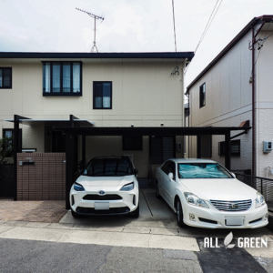 名古屋市のカーポートSCを使用した外構リフォーム