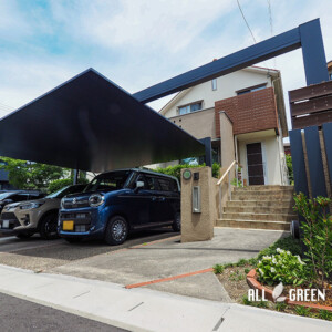 名古屋市のカーポートSCを使用した外構リフォーム