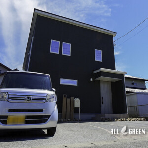 一宮市ナチュラルモダンテイストの新築外構