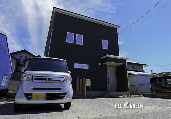 一宮市ナチュラルモダンテイストの新築外構
